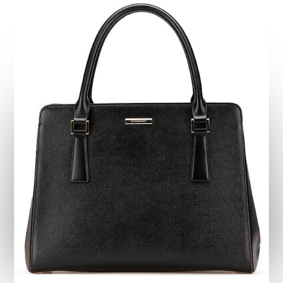 Burberry Leather Black Handbag - Picture 1 of 16
